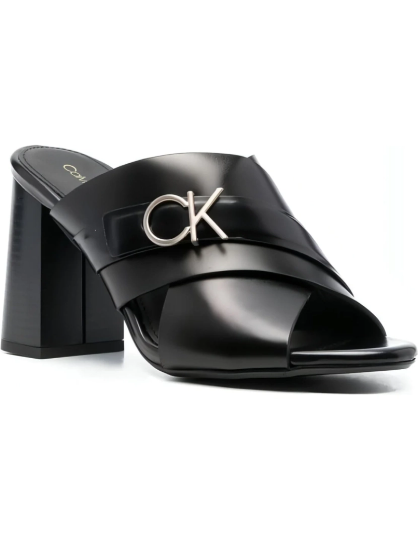 imagem de Calvin Klein Sandálias pretas sapatos femininos2