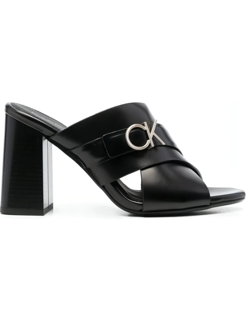 imagem de Calvin Klein Sandálias pretas sapatos femininos3