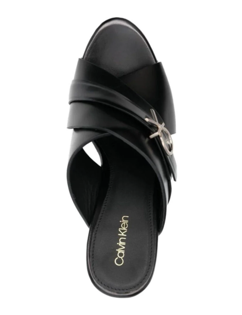 imagem de Calvin Klein Sandálias pretas sapatos femininos5