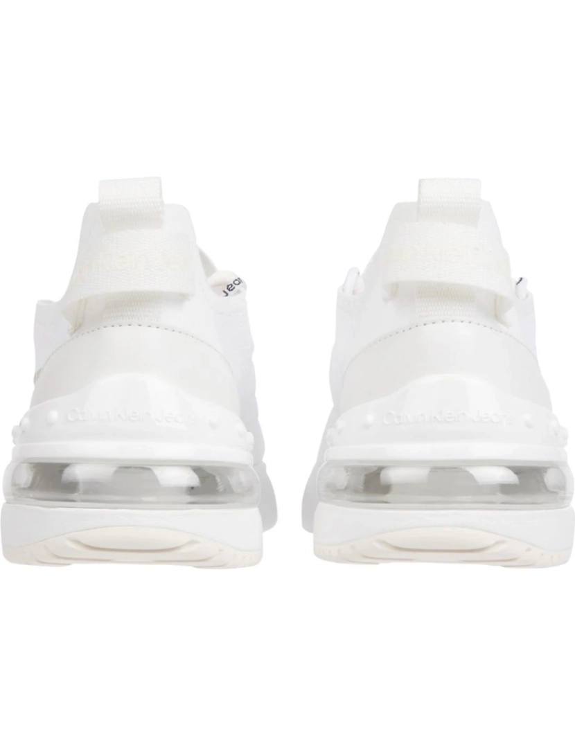 imagem de Calvin Klein Jeans Branco Trainers sapatos femininos4