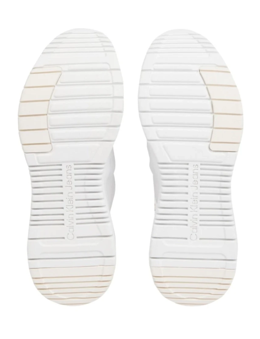 imagem de Calvin Klein Jeans Branco Trainers sapatos femininos6