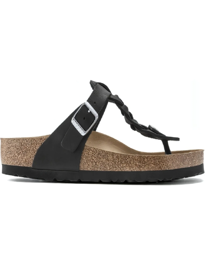 Birkenstock - Birkenstock Preto Chinelos Calçados Femininos