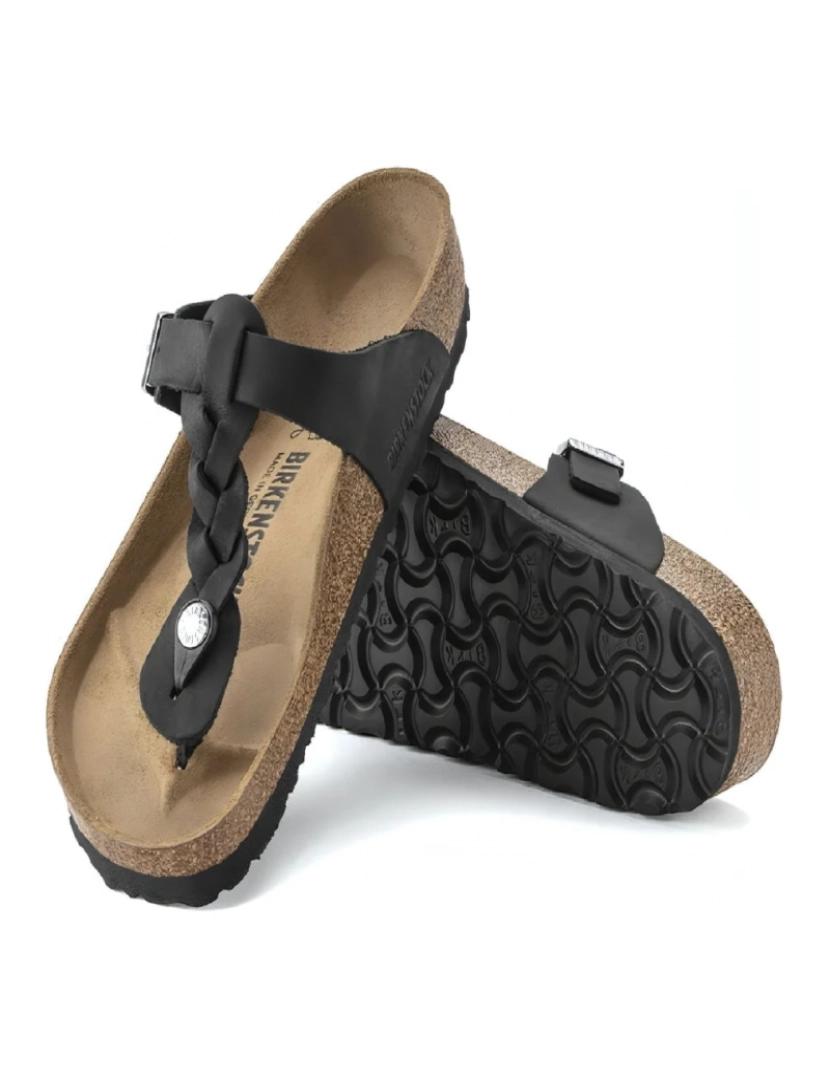 imagem de Birkenstock Preto Chinelos Calçados Femininos4