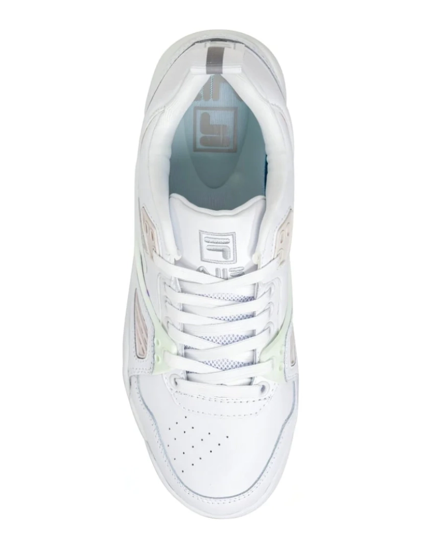 imagem de Fila Branco Trainers sapatos femininos4