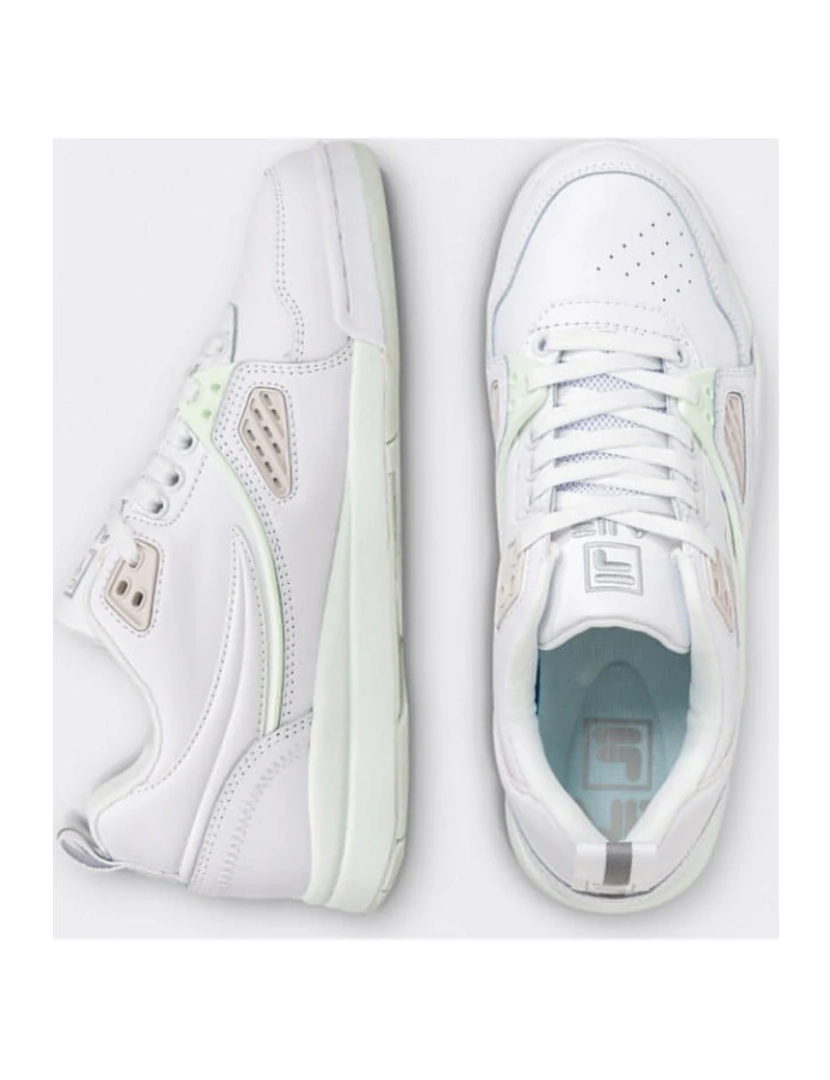 imagem de Fila Branco Trainers sapatos femininos5