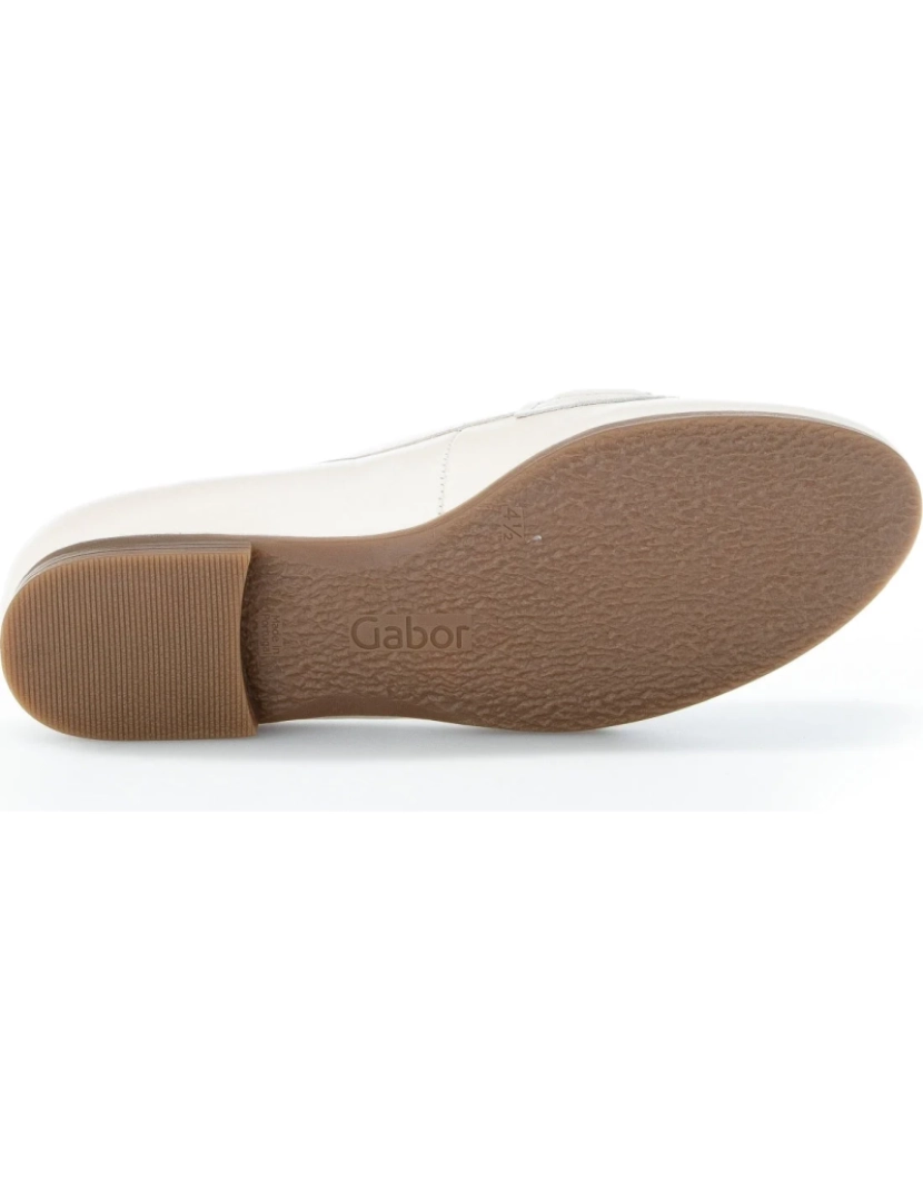 imagem de Gabor Bege Loafers sapatos femininos6