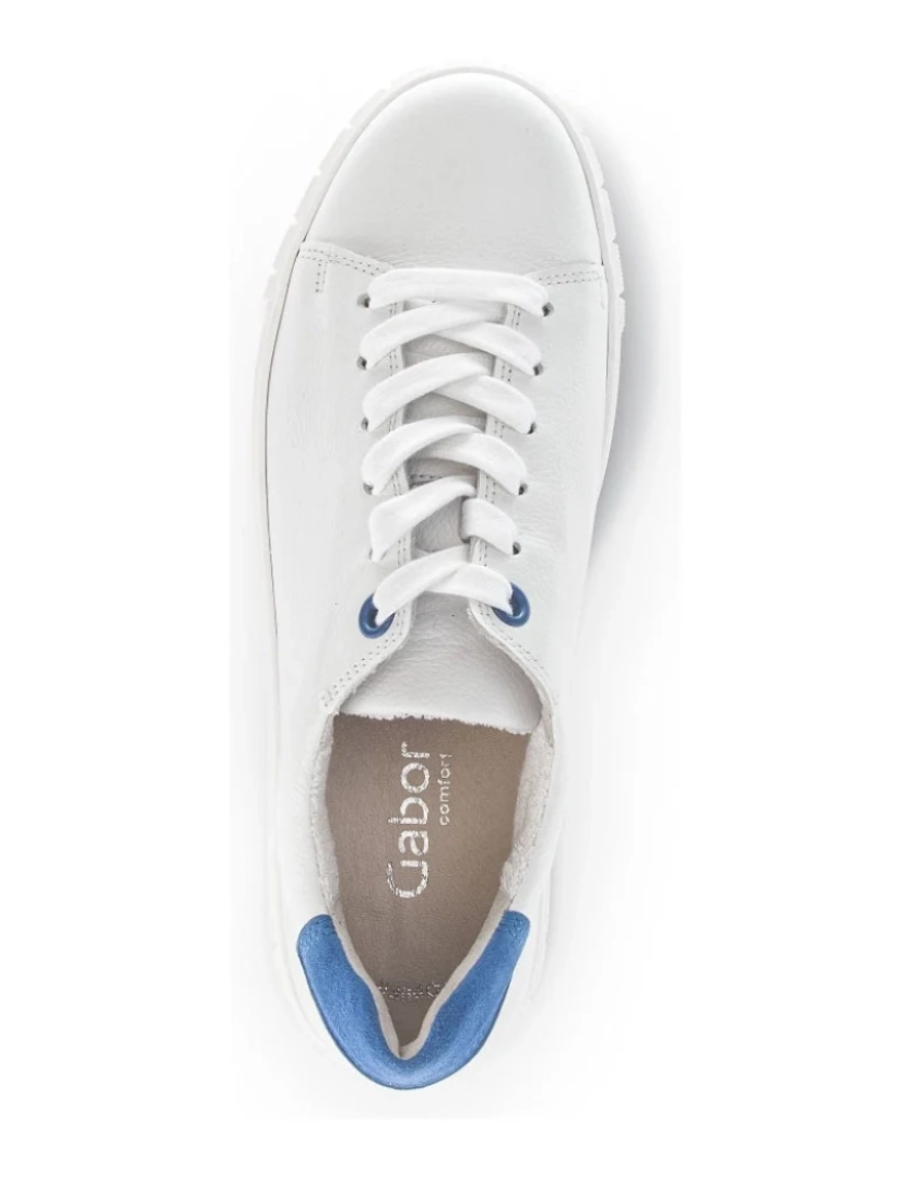 imagem de Gabor Branco Trainers sapatos femininos4