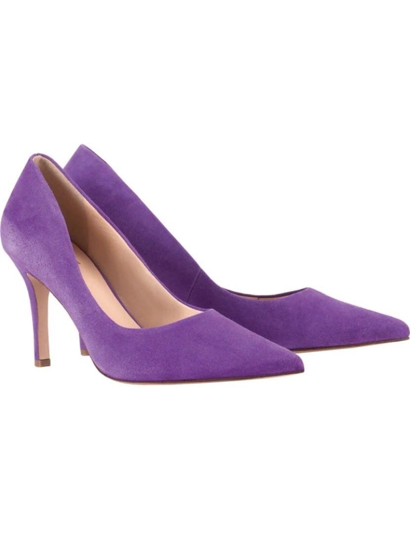 imagem de Hogl roxo saltos sapatos femininos3