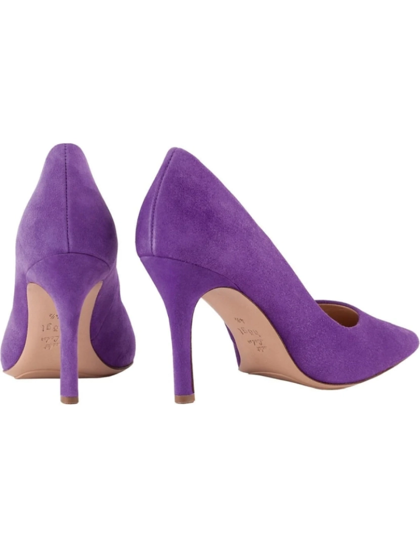 imagem de Hogl roxo saltos sapatos femininos4