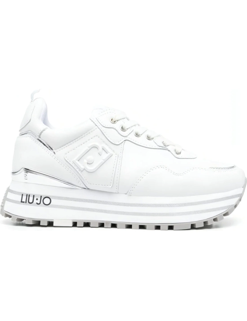 imagem de Liu Jo Branco Trainers sapatos femininos3