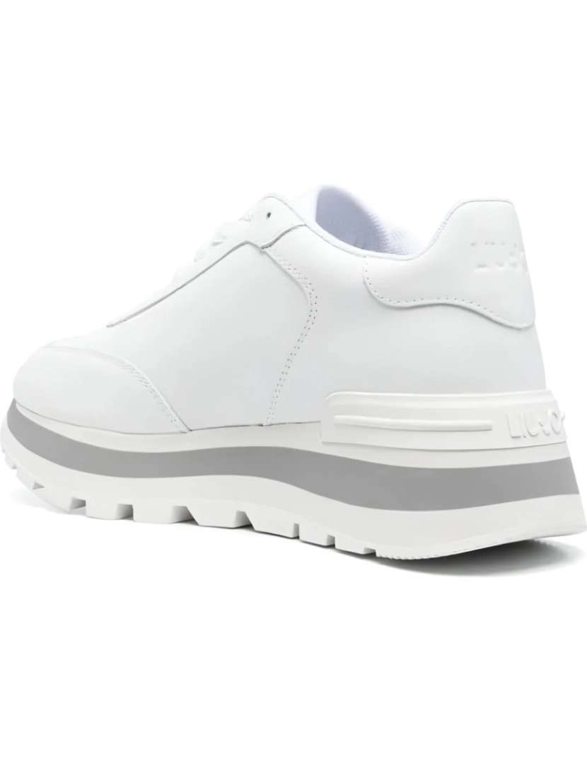 imagem de Liu Jo Branco Trainers sapatos femininos4