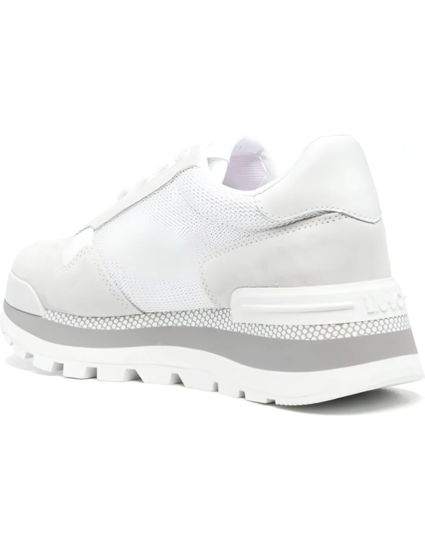 imagem de Liu Jo Branco Trainers sapatos femininos4