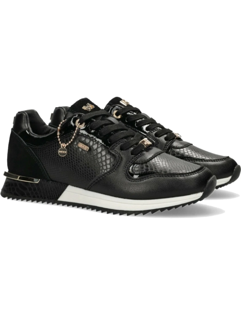 imagem de Mexx preto treinadores sapatos femininos2