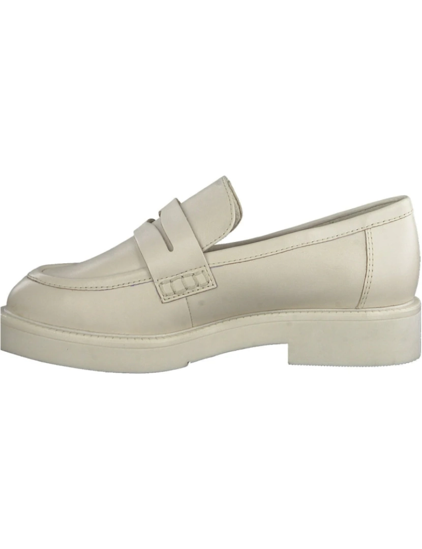 imagem de Marco Tozzi Bege Loafers sapatos femininos4