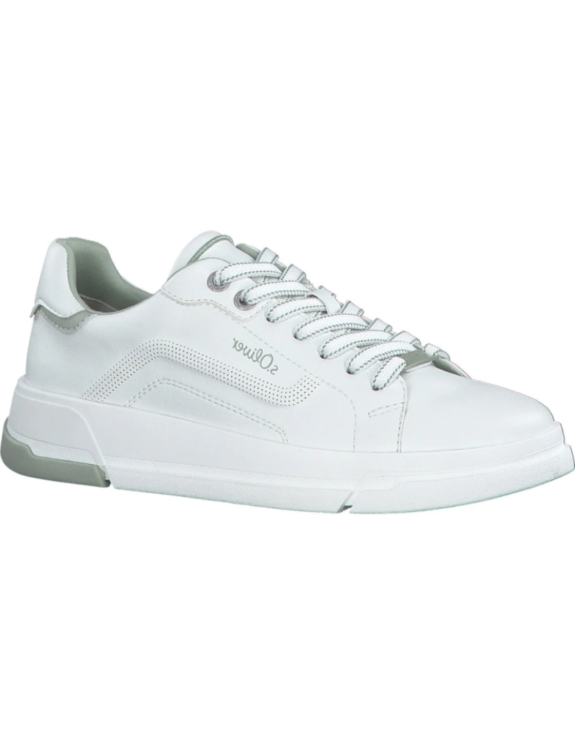 imagem de S.oliver Branco Trainers sapatos femininos2