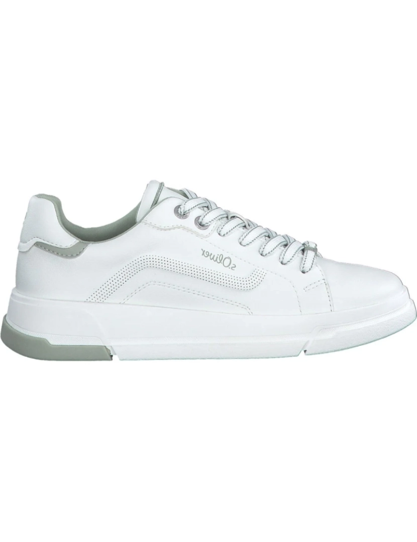 imagem de S.oliver Branco Trainers sapatos femininos3