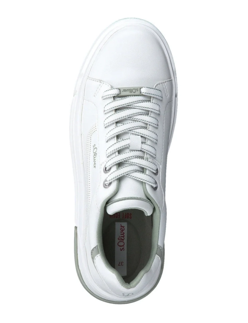 imagem de S.oliver Branco Trainers sapatos femininos5