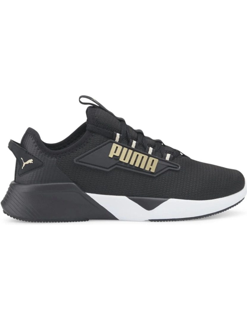 Puma - Puma preto treinadores sapatos femininos