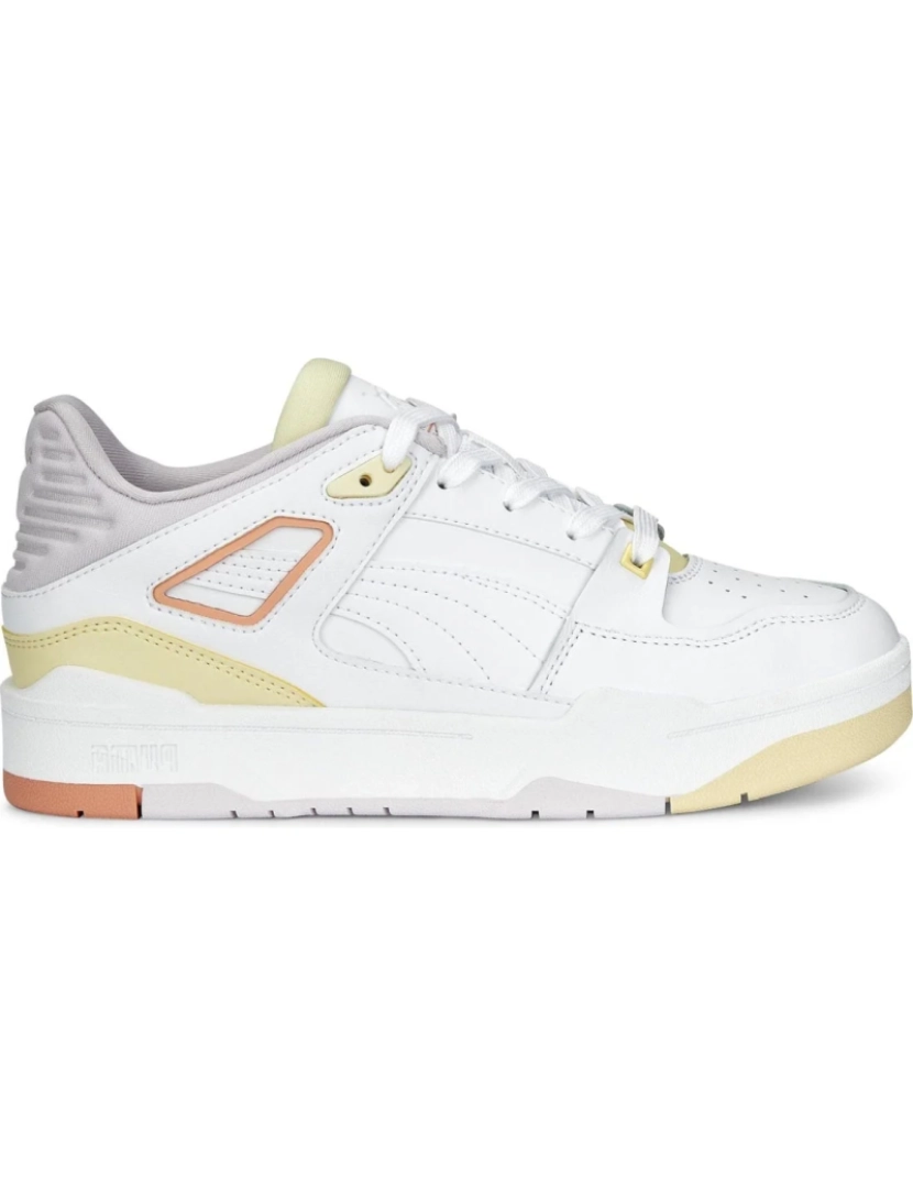 imagem de Puma Branco Trainers sapatos femininos2