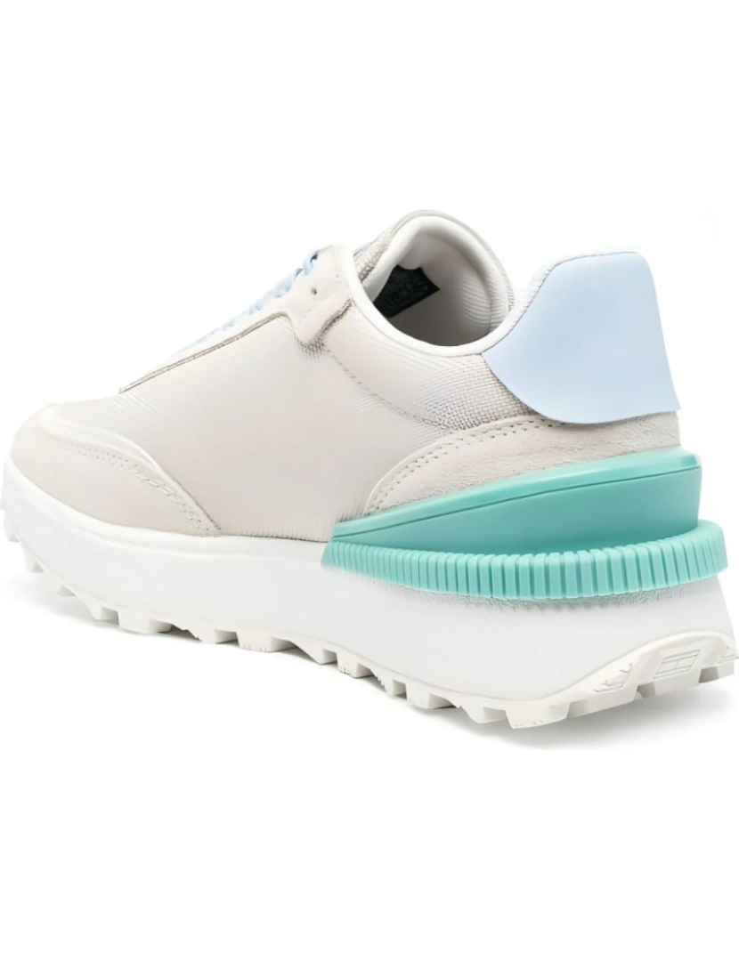 imagem de Tommy Jeans Bege Trainers sapatos femininos4