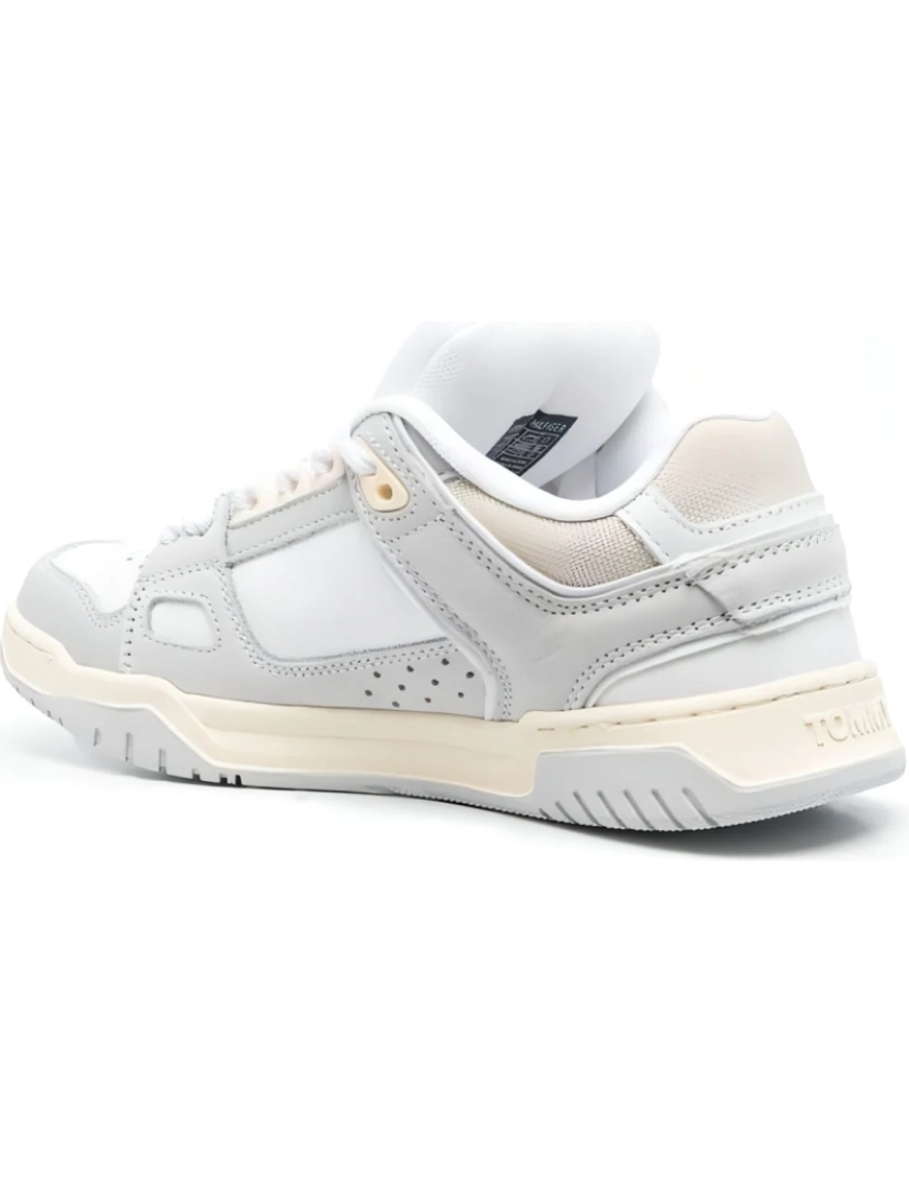 imagem de Tommy Jeans Cinza Trainers sapatos femininos4