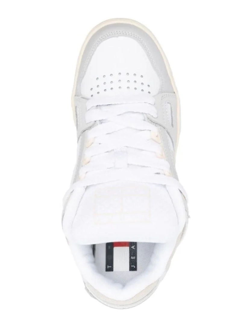 imagem de Tommy Jeans Cinza Trainers sapatos femininos5