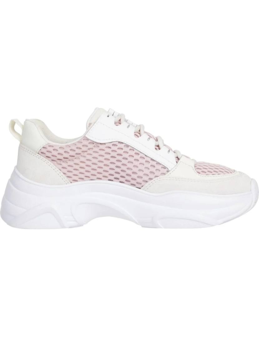 imagem de Tommy Jeans Pink Trainers sapatos femininos4