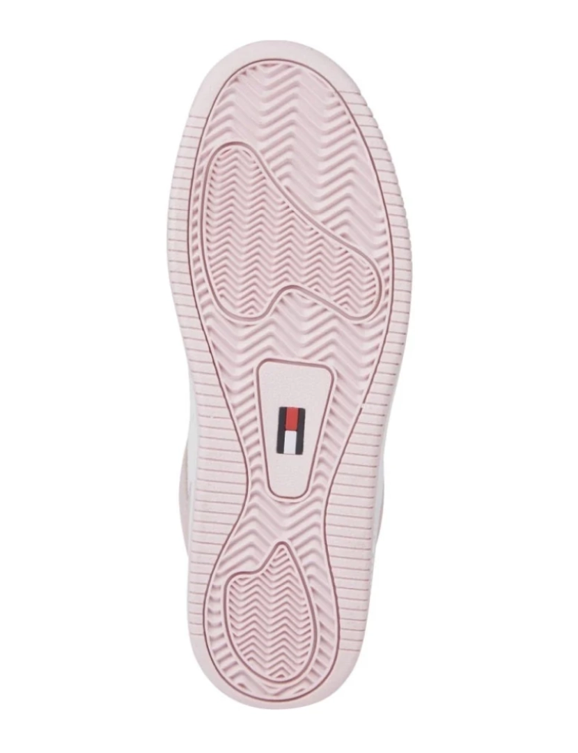 imagem de Tommy Jeans Pink Trainers sapatos femininos5