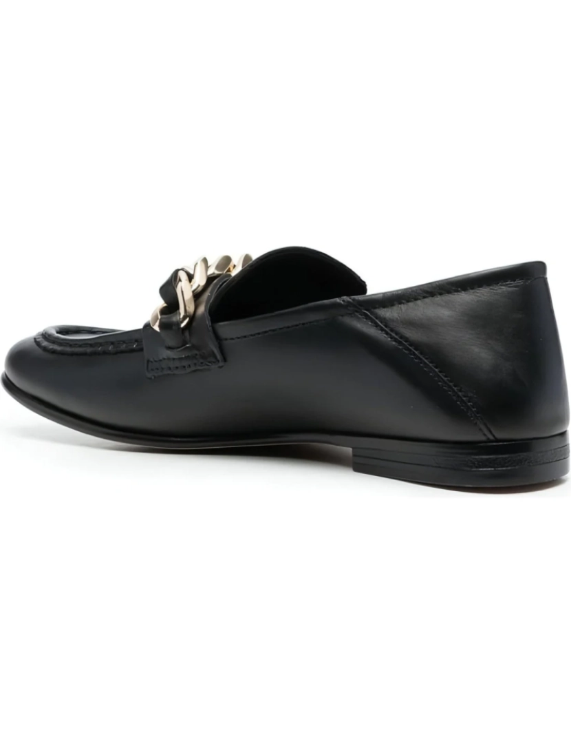 imagem de Tommy Hilfiger Black Loafers sapatos femininos4