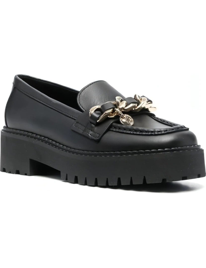 imagem de Tommy Hilfiger Black Loafers sapatos femininos2