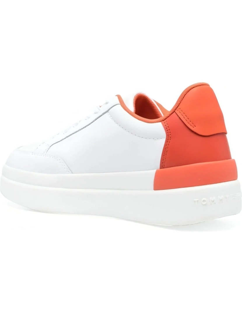 imagem de Tommy Hilfiger Branco Trainers sapatos femininos4