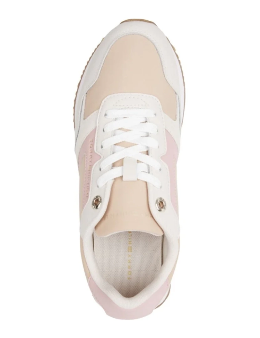 imagem de Tommy Hilfiger Pink Trainers sapatos femininos6