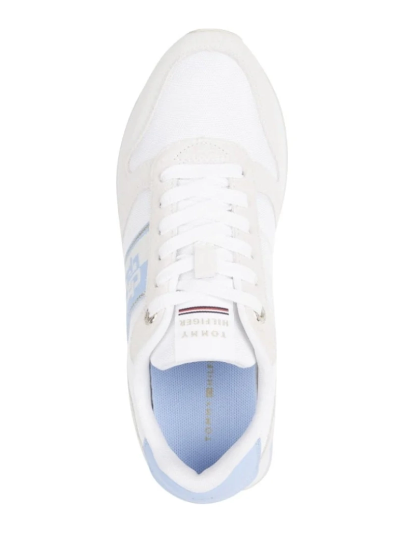 imagem de Tommy Hilfiger Blue Trainers sapatos femininos6