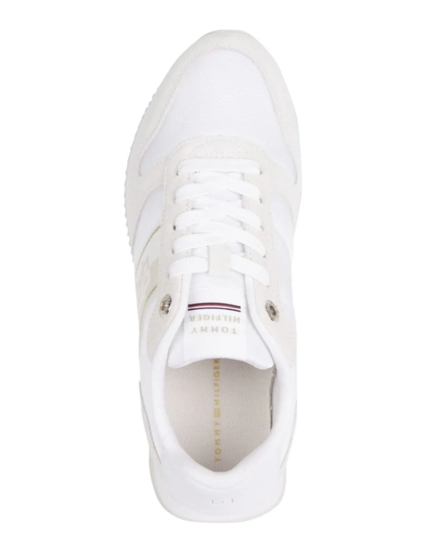 imagem de Tommy Hilfiger Branco Trainers sapatos femininos6