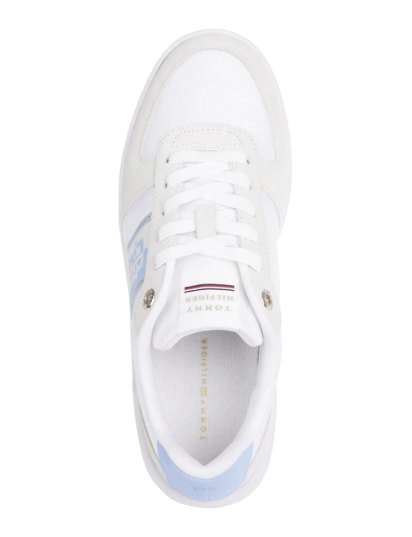 imagem de Tommy Hilfiger Blue Trainers sapatos femininos6