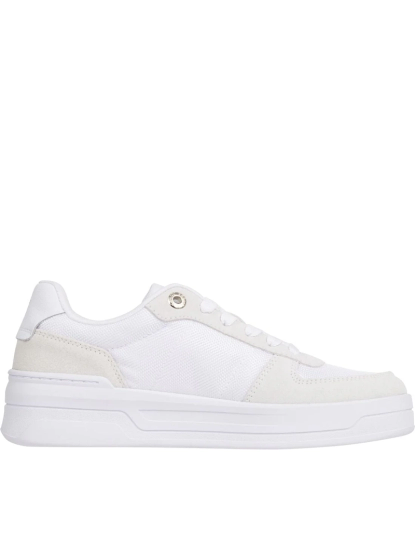 imagem de Tommy Hilfiger Branco Trainers sapatos femininos4