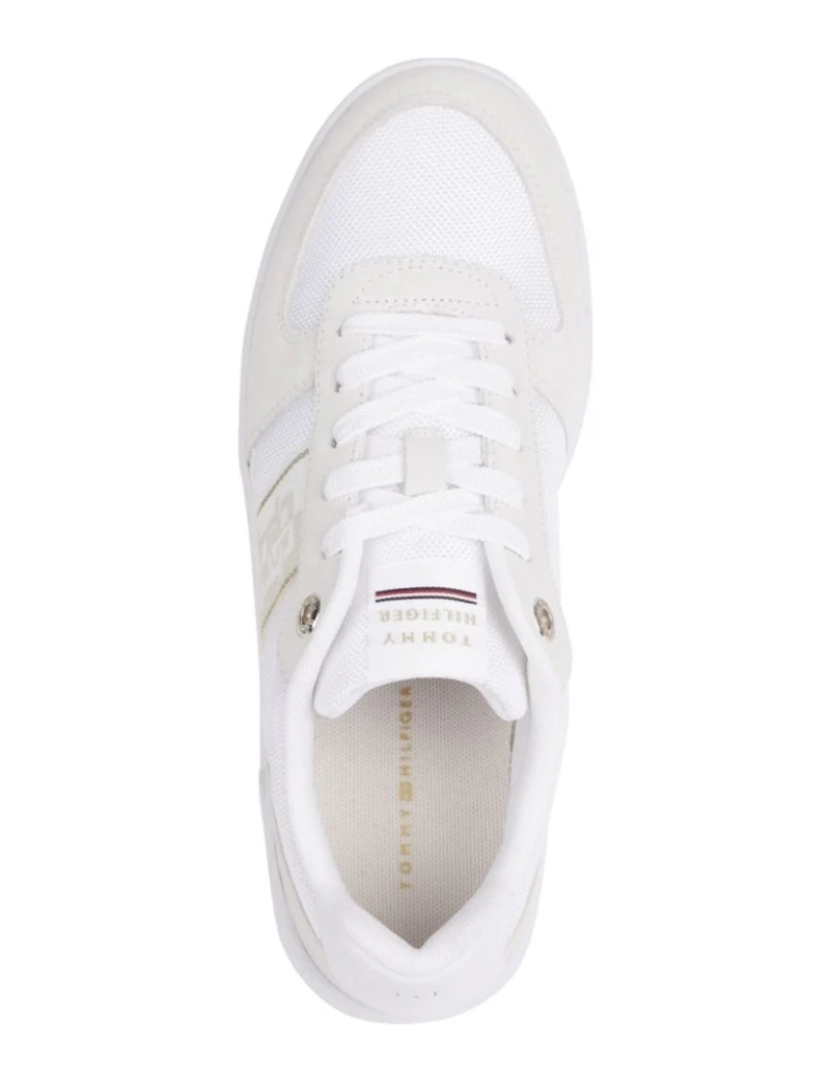 imagem de Tommy Hilfiger Branco Trainers sapatos femininos6