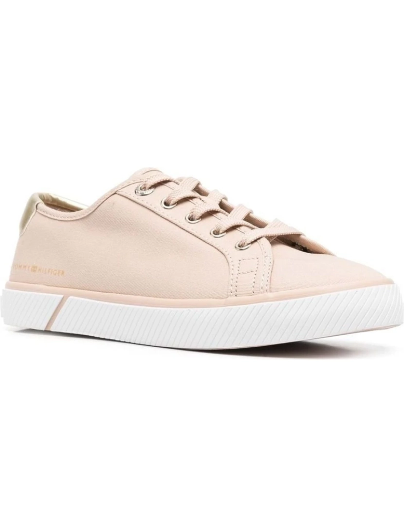 imagem de Tommy Hilfiger Pink Trainers sapatos femininos3