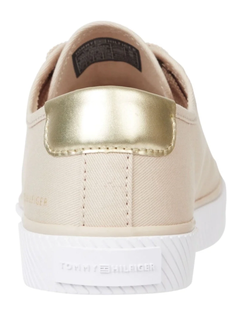 imagem de Tommy Hilfiger Pink Trainers sapatos femininos7