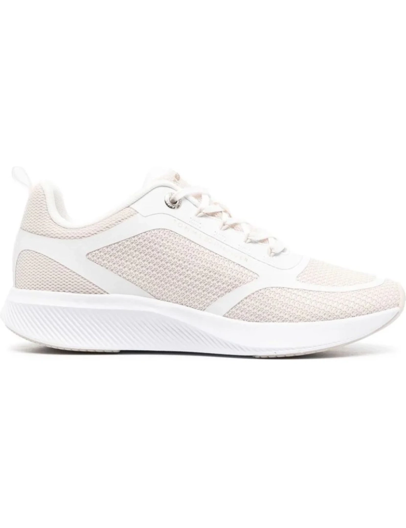 imagem de Tommy Hilfiger Branco Trainers sapatos femininos2