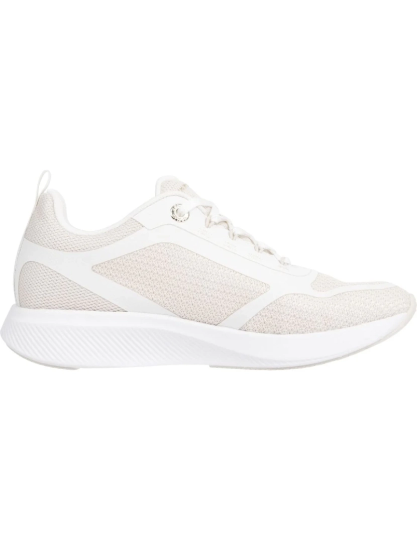 imagem de Tommy Hilfiger Branco Trainers sapatos femininos4