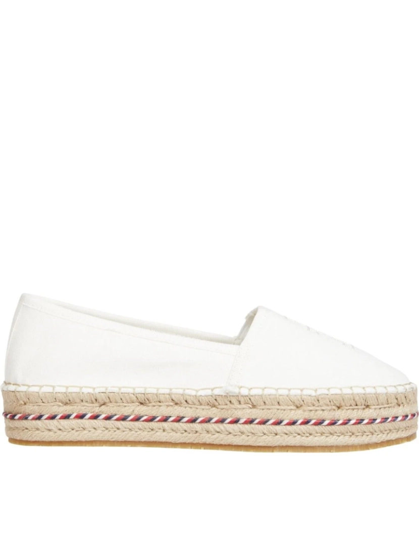 imagem de Tommy Hilfiger Branco Espadrilles Calçados Femininos2