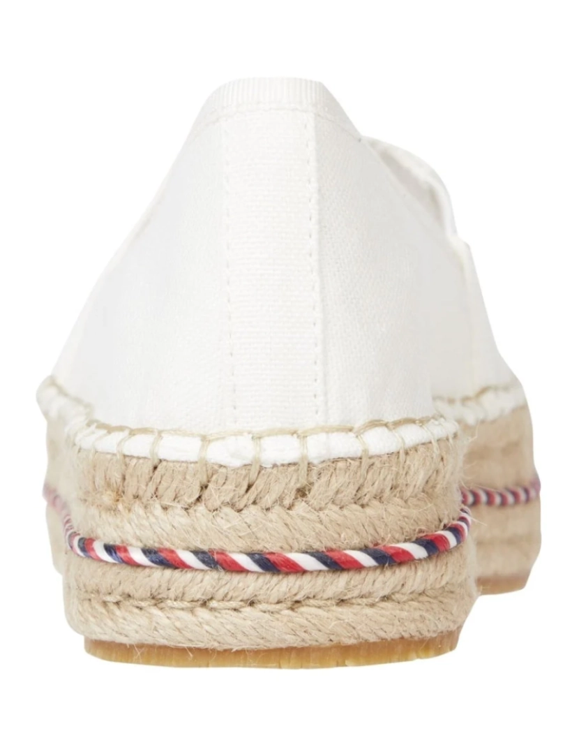 imagem de Tommy Hilfiger Branco Espadrilles Calçados Femininos3