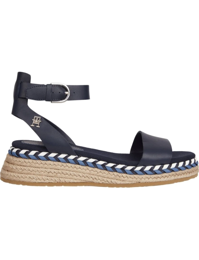 imagem de Tommy Hilfiger Sandálias azuis sapatos femininos2