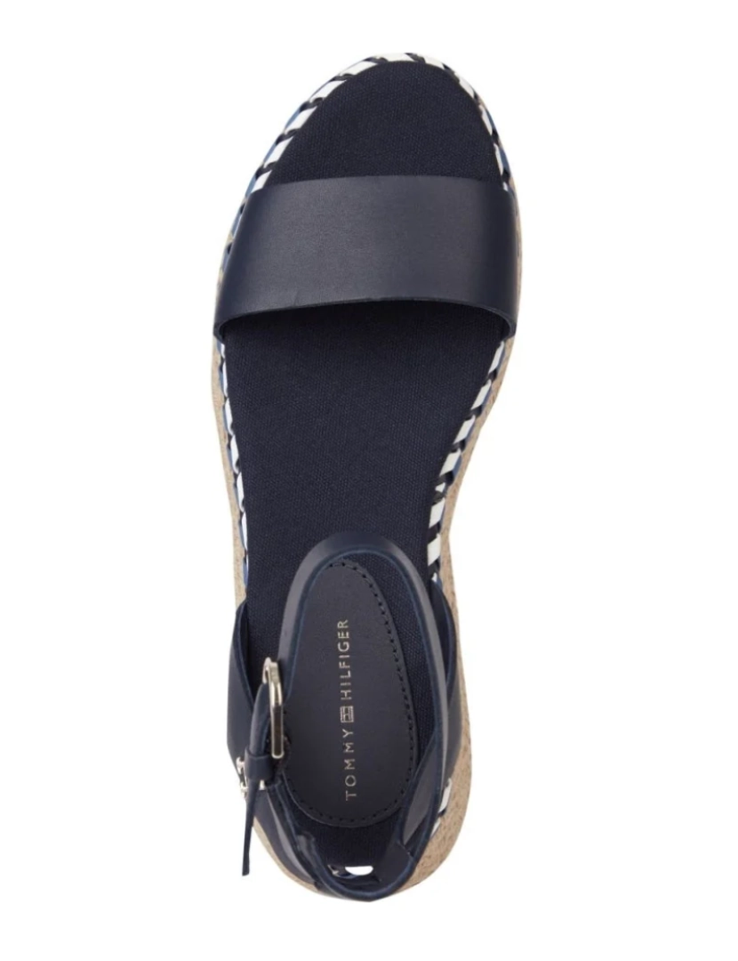 imagem de Tommy Hilfiger Sandálias azuis sapatos femininos6