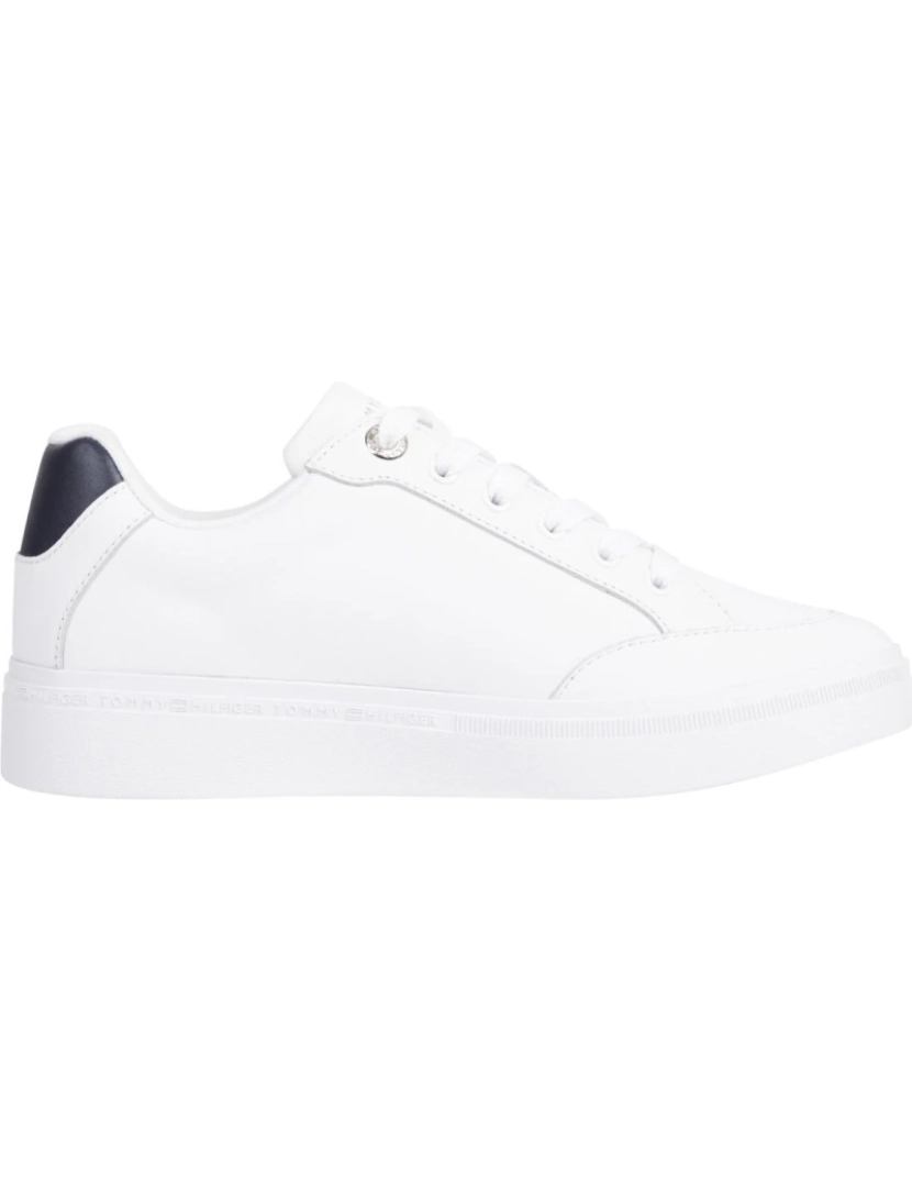 imagem de Tommy Hilfiger Branco Trainers sapatos femininos4