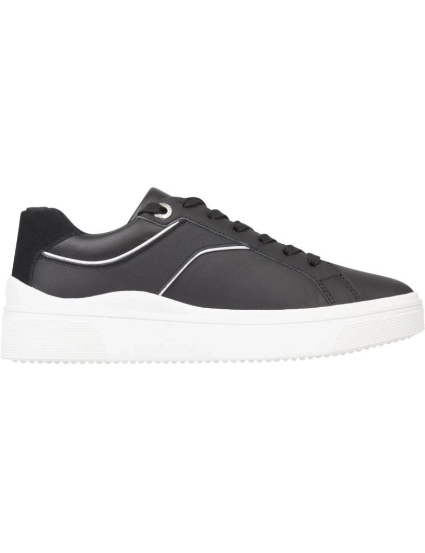 imagem de Tommy Hilfiger Preto Trainers sapatos femininos4