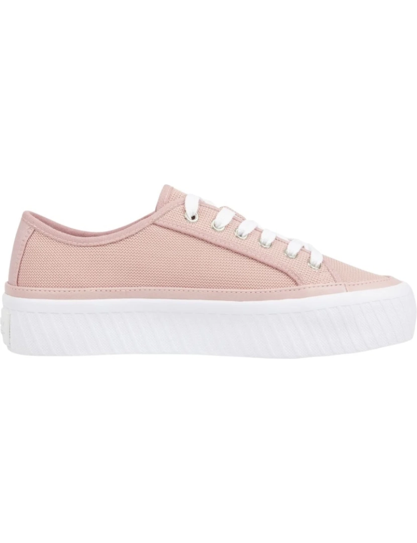 imagem de Tommy Hilfiger Pink Trainers sapatos femininos4