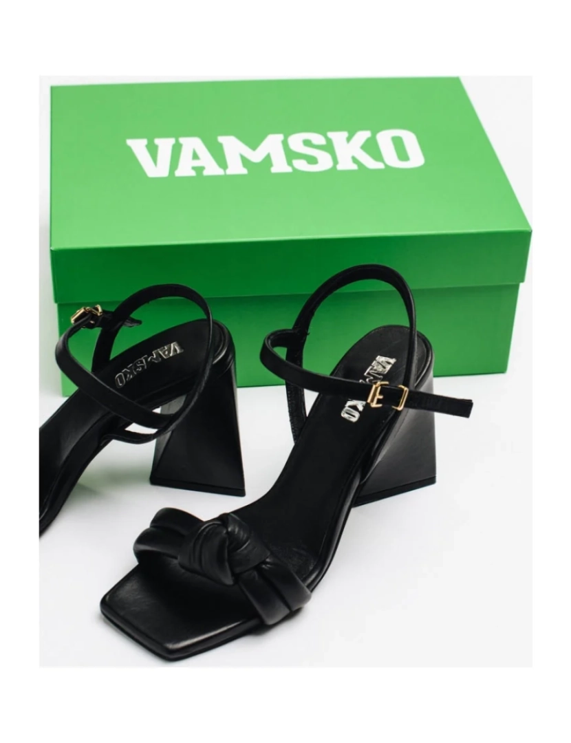 imagem de Vamsko sandálias pretas sapatos femininos6