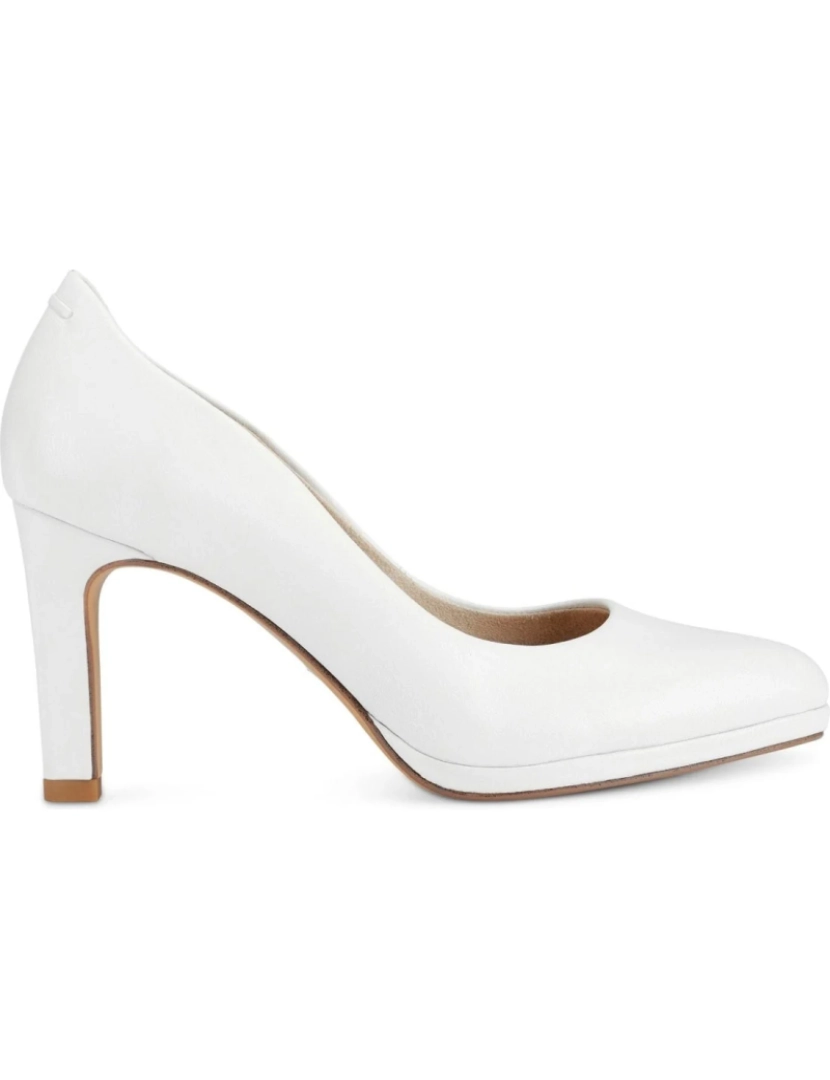 Tamaris - Tamaris Branco Formal Shoes Calçados Femininos